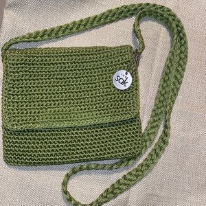 NWOT The Sak small crossbody crochet purse